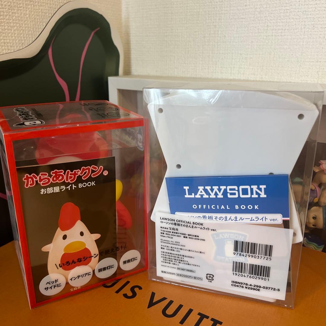 ローソン　LAWSON デスクライト　お部屋用ライトからあげクン　看板　匿名発送