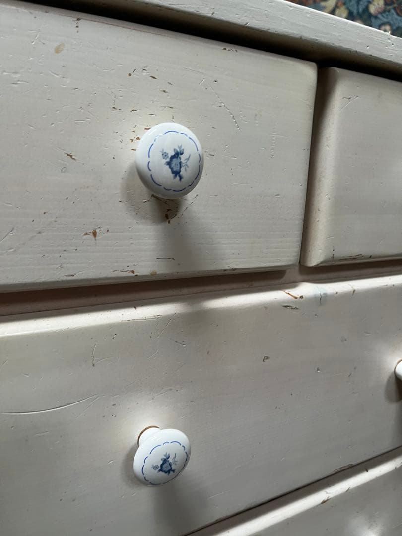 ビンテージ チェスト 白家具 北欧 インテリア 昭和レトロ 当時物 アンティーク