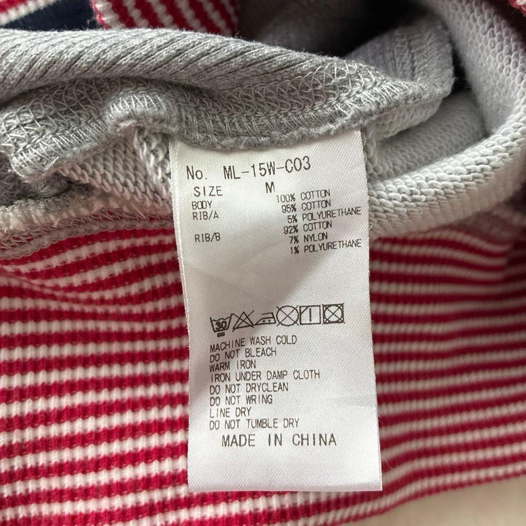 美品✨マークアンドロナ スカル プリント スウェット ゴルフウェア トレーナー