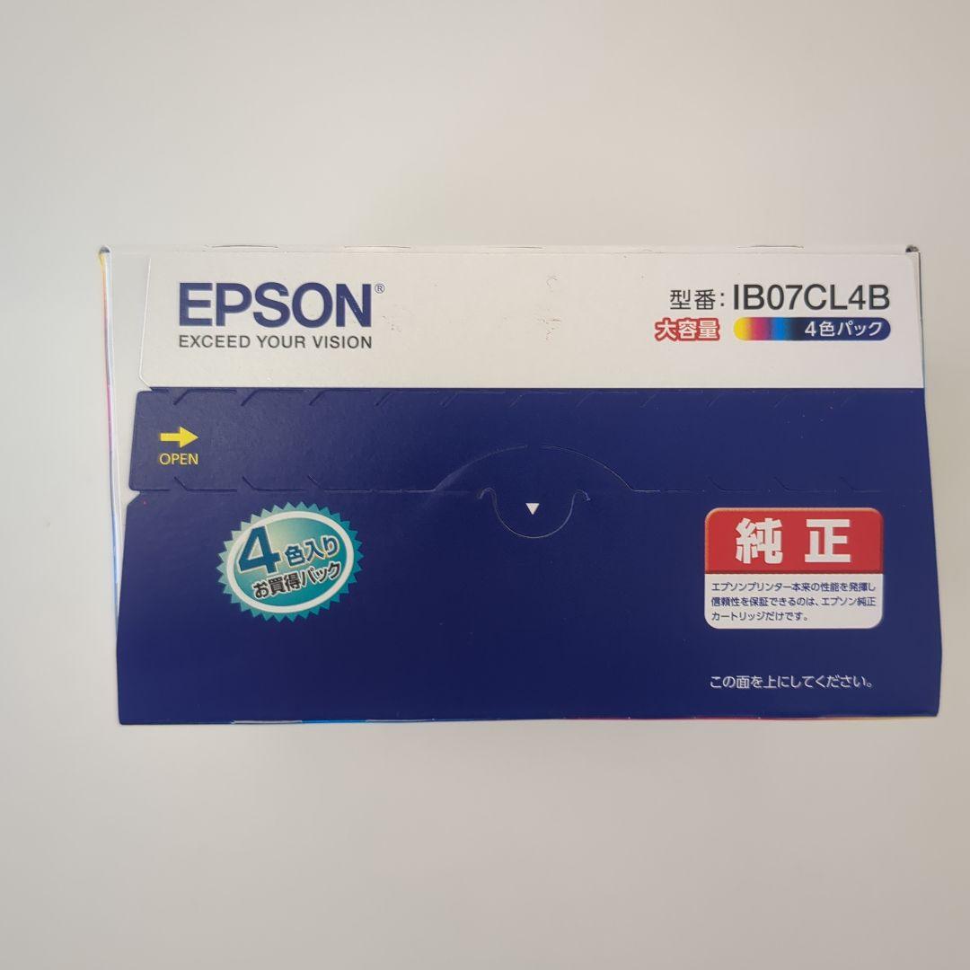 エプソン IB07CL4B インクカートリッジ 4色パック