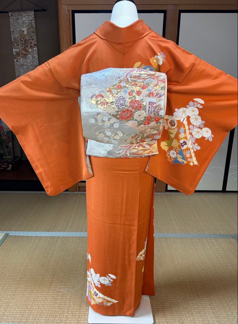 正絹訪問着4点フルセット