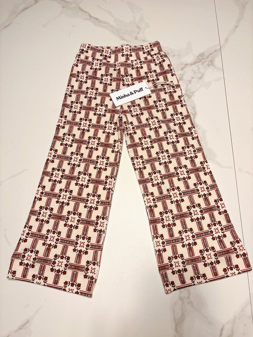 ボトムス・スパッツ misha and puff A-Pant Railroad Floral 5y