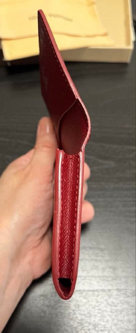 【LOUIS VUITTON】名刺入れレザー