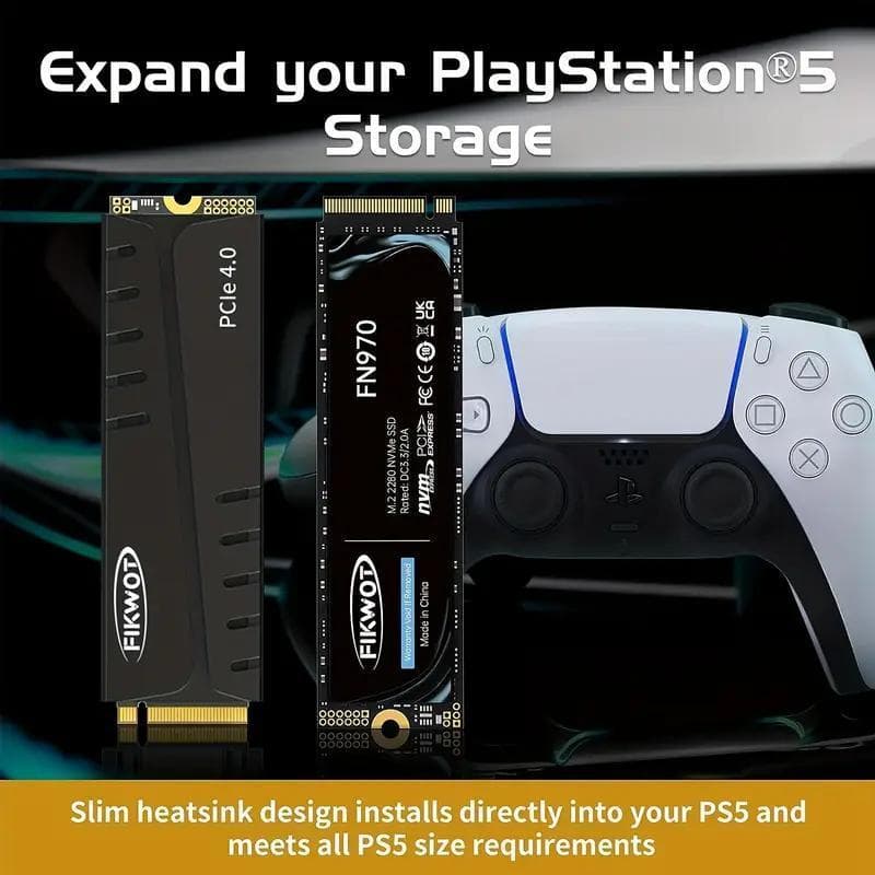 【新品未開封】FIKWOT FN970 1TB ヒートシンク付きSSD