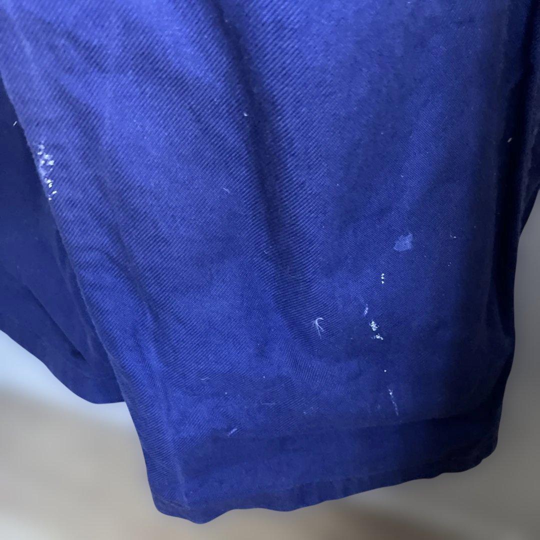 SOLIDA '60ヴィンテージコットンオーバーオールフレンチインクブルー44