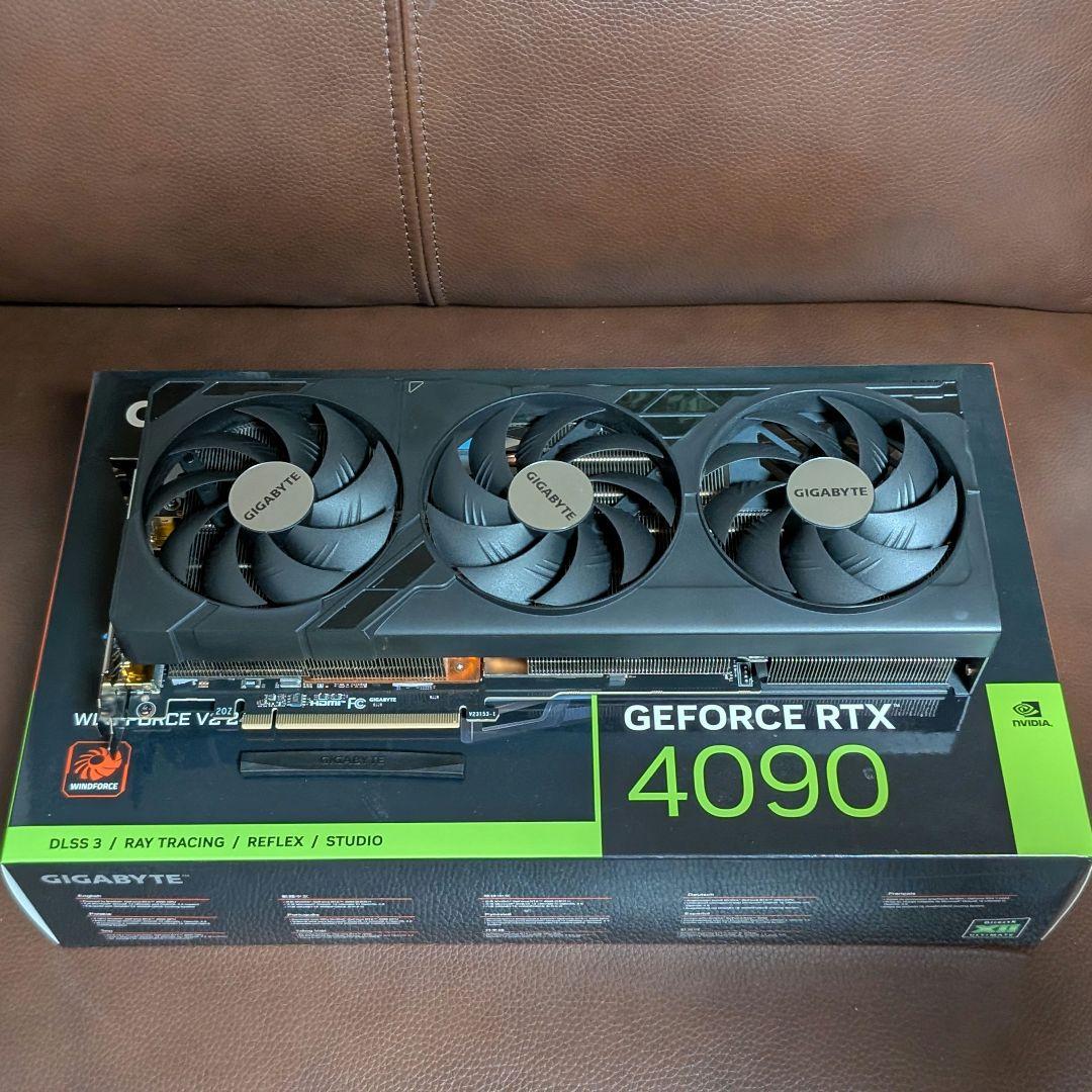 【保証あり】GIGABYTE GEFORCE RTX4090 WINDFORCE
