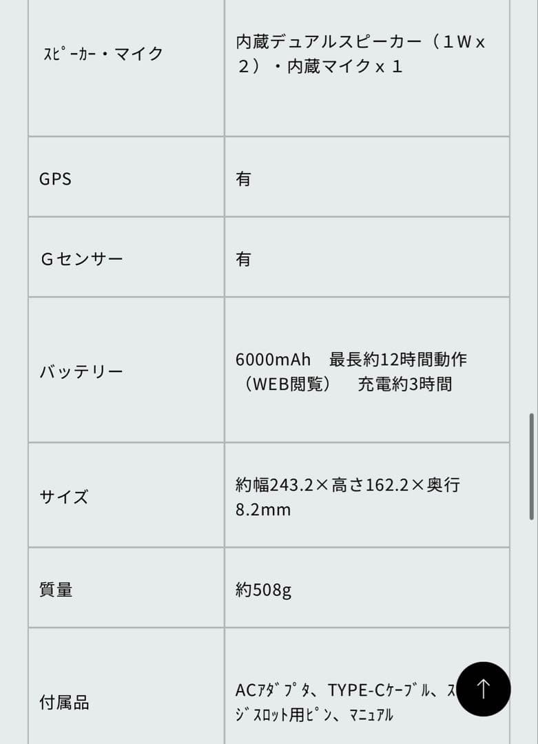 10.1インチタブレット Android 13 NBT101