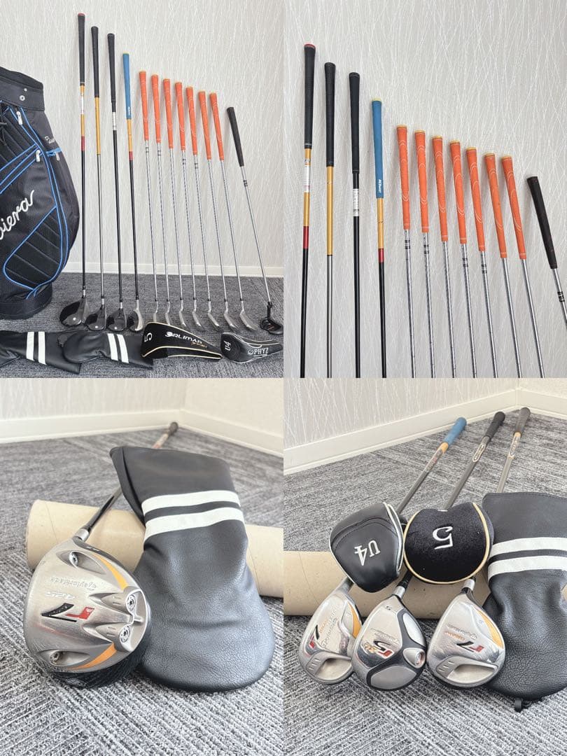 超豪華❗テーラーメイド/Larouge★初心者用 メンズ ゴルフクラブセット