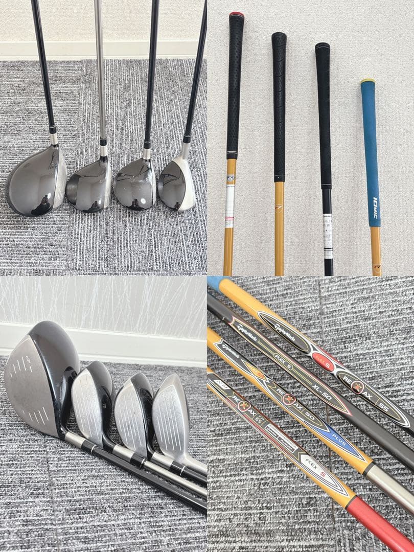 超豪華❗テーラーメイド/Larouge★初心者用 メンズ ゴルフクラブセット