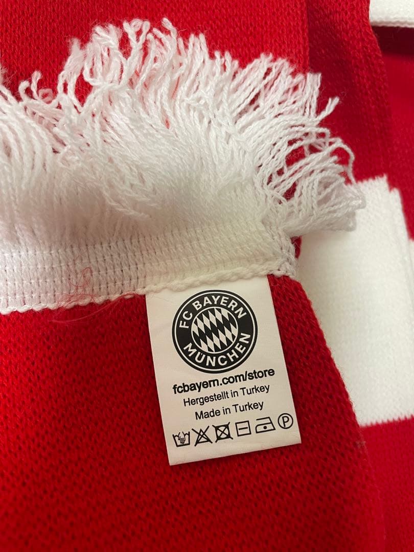 FC Bayern München マフラードイツバイエルン限定美品ドイツ購入