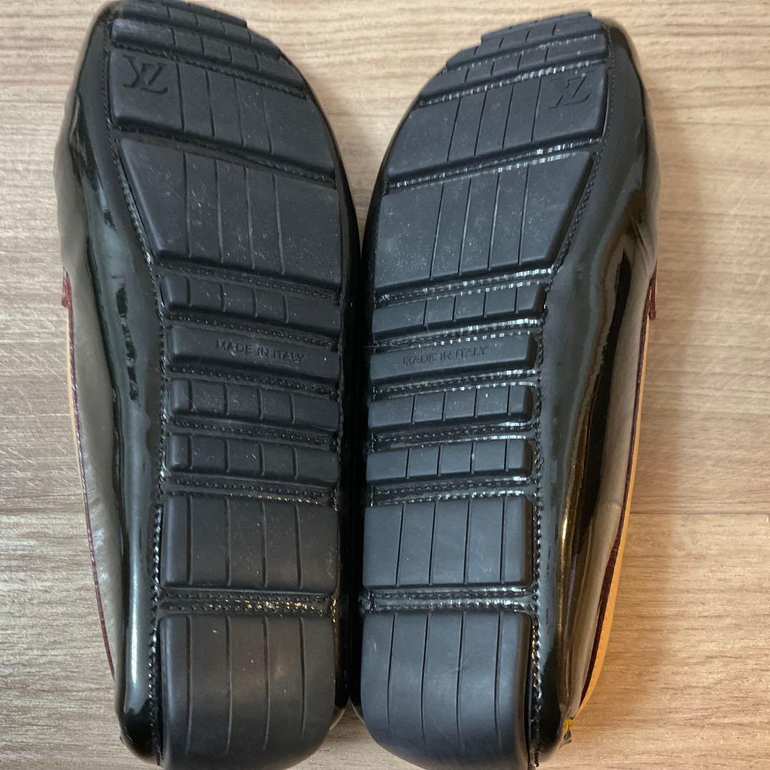 美品LOUIS VUITTONフラットシューズエナメル