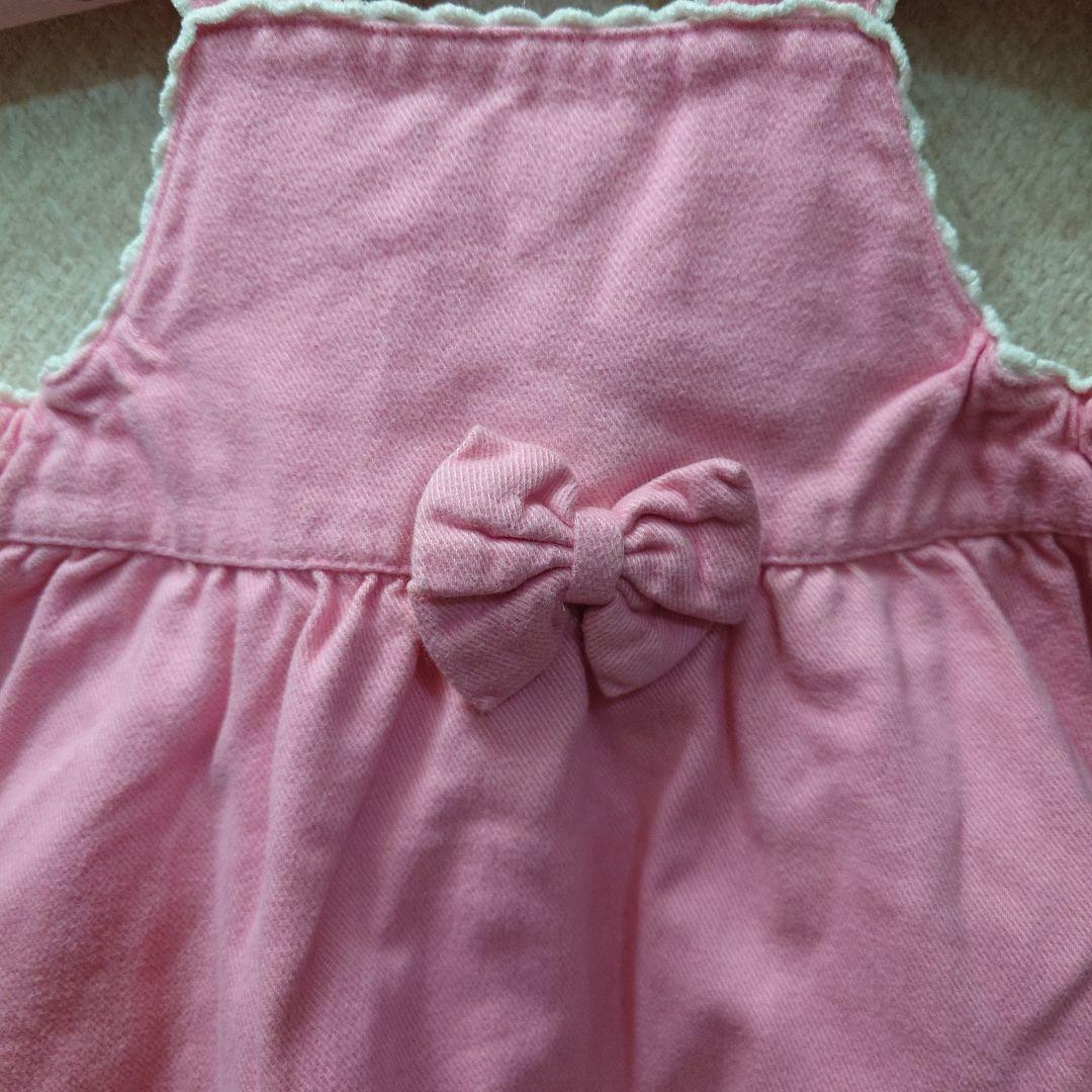 mezzo piano　 希少　ジャンパースカート　90サイズ