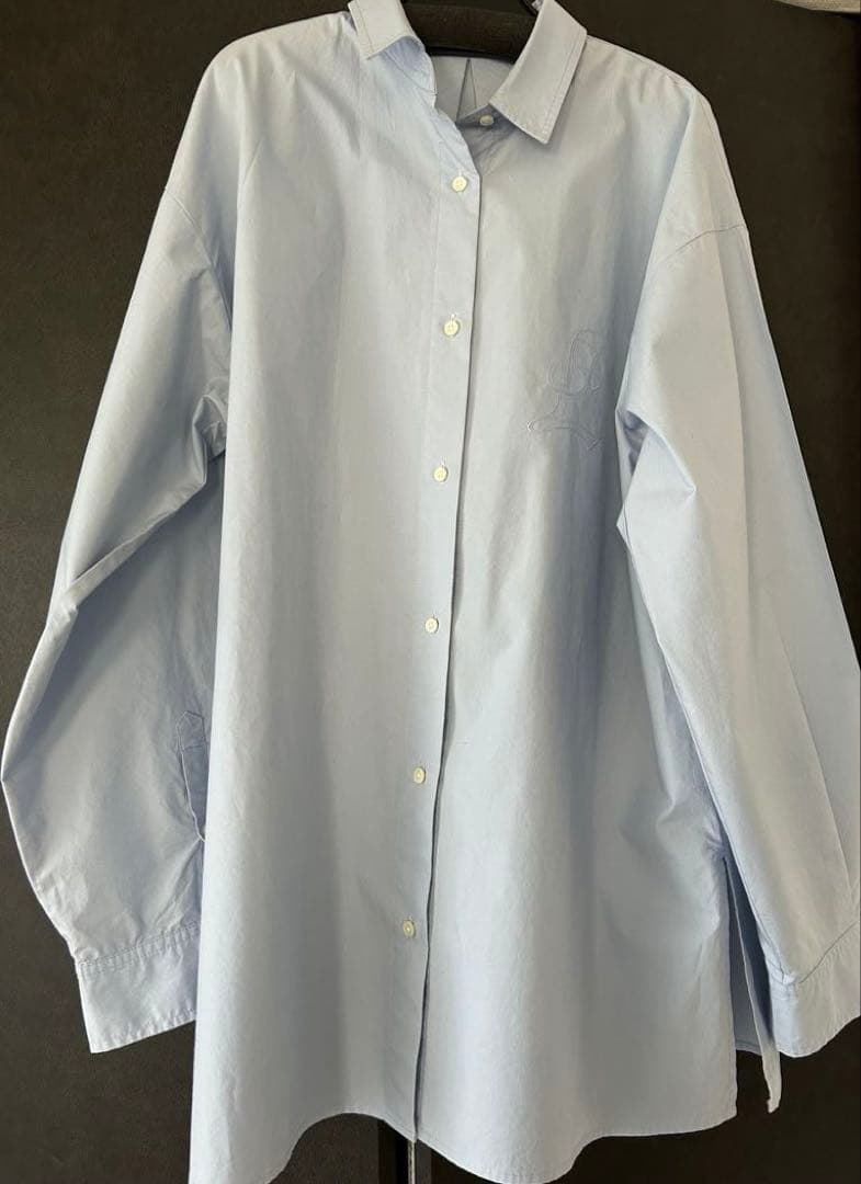 ETRE TOKYO エンブロイダリーシャツ ブルー