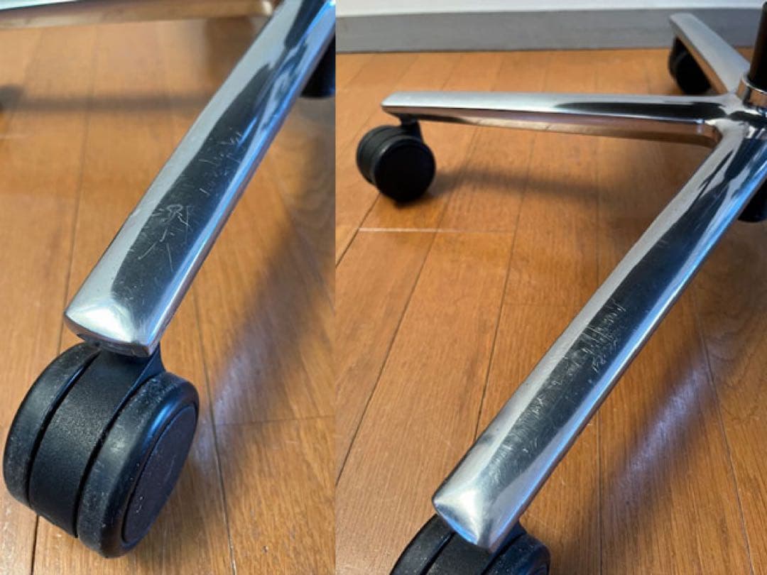 キールハワー　CONA 本革デスクチェア　総革　モダン　ミッドセンチュリー