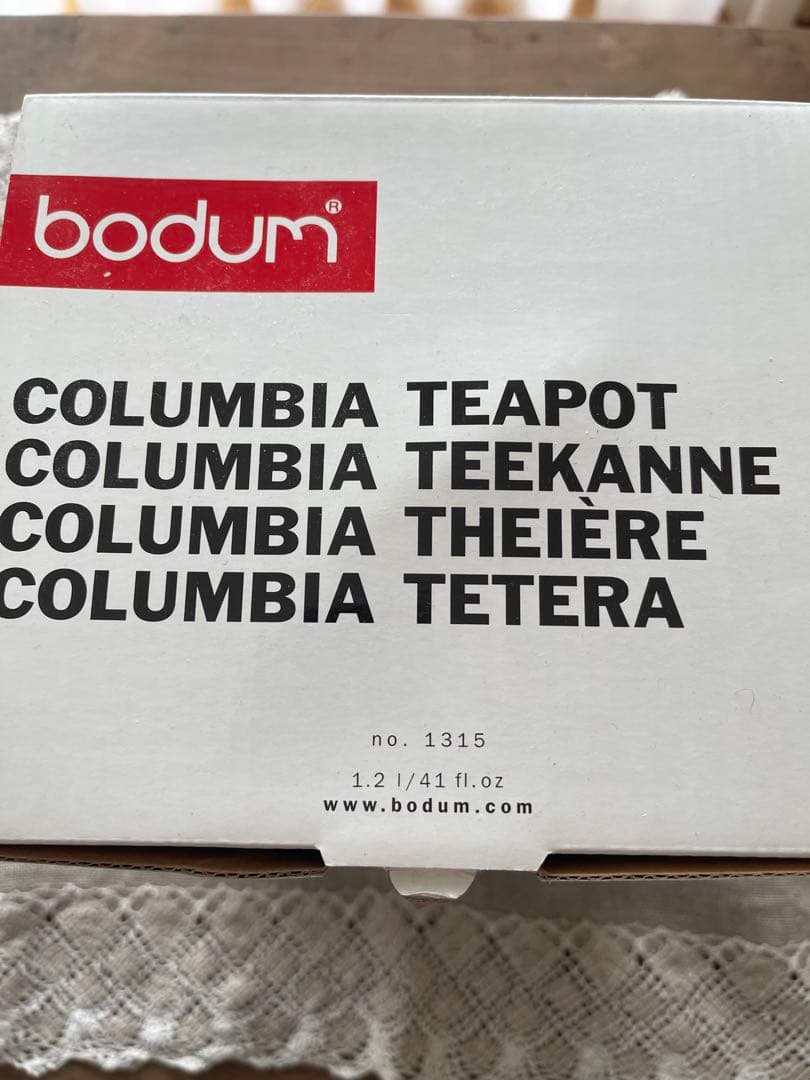 Bodum COLUMBIA ティーポット