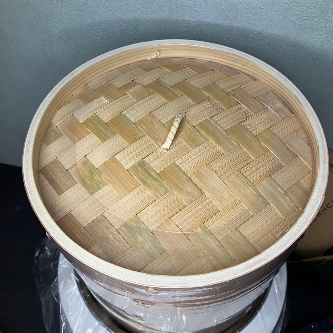 Ocrasi O'MUSU オムス　電気蒸し器　せいろ　ホワイト　未使用品