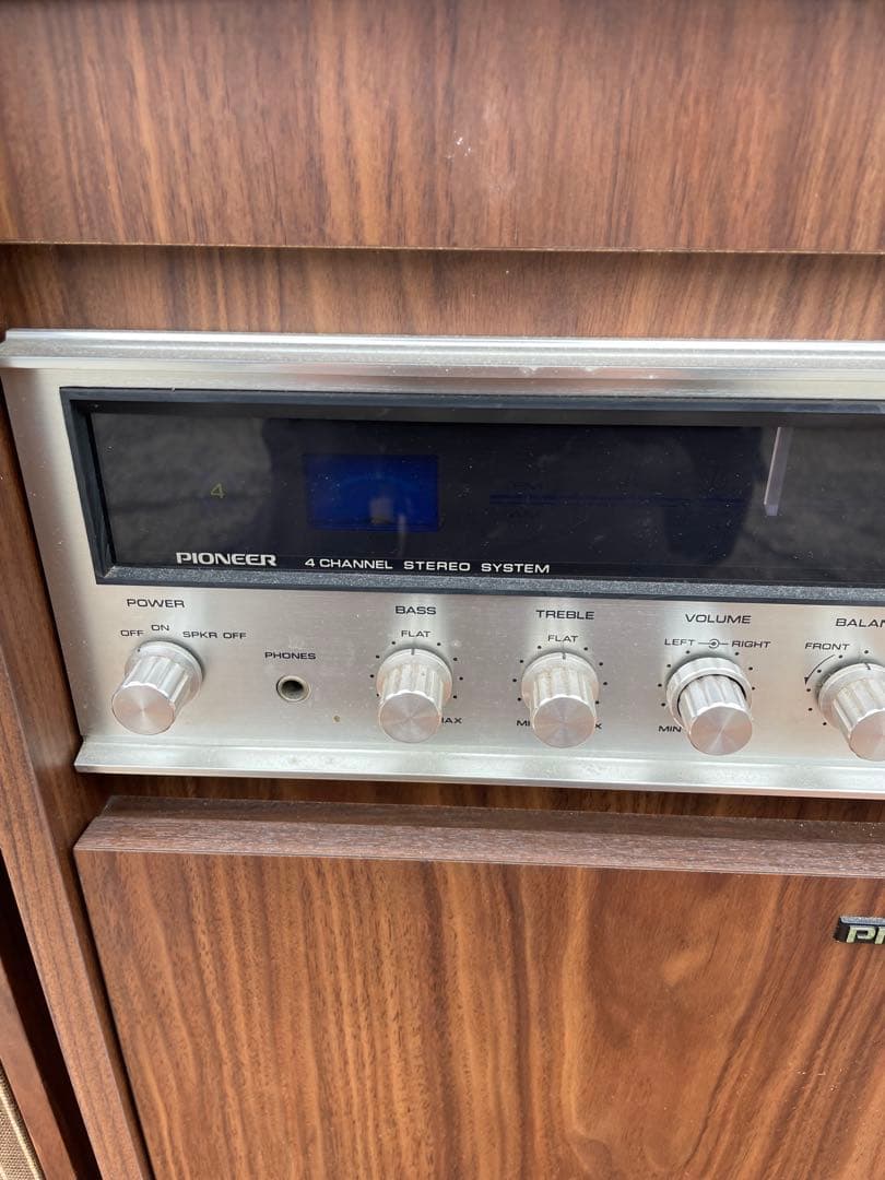 パイオニア　レコードプレーヤー　コンポ　オーディオ　昭和レトロ　ラジオ