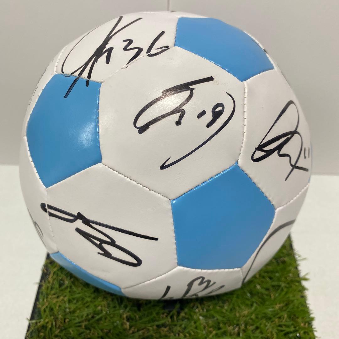 ジュビロ磐田　名波浩　松井大輔など　直筆サイン　クリアケース付き　柔らかいボール