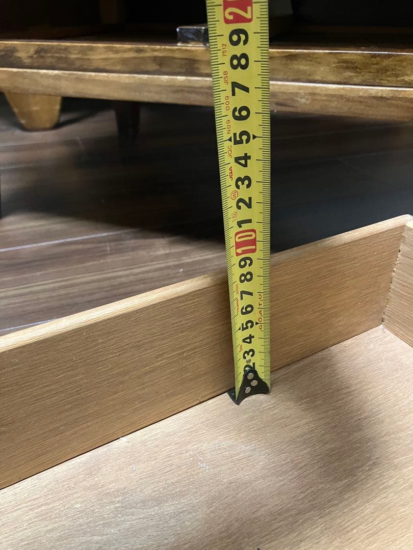 アンティーク木製サイドテーブル