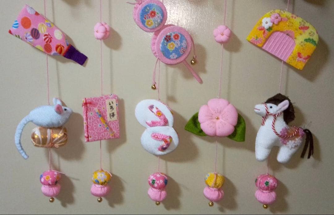 ひな祭り用つるし雛(2026-8うさぎ)