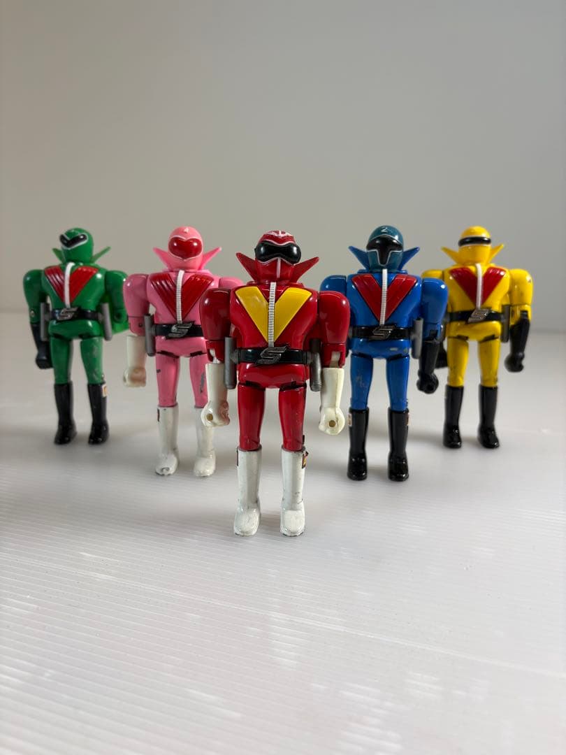 年内値下げ‼️希少❗️秘密戦隊ゴレンジャー超合金　5体セット　当時物