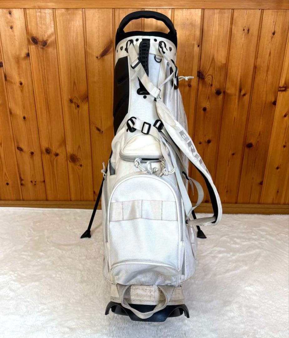 BRIEFING ホワイト キャディバッグ