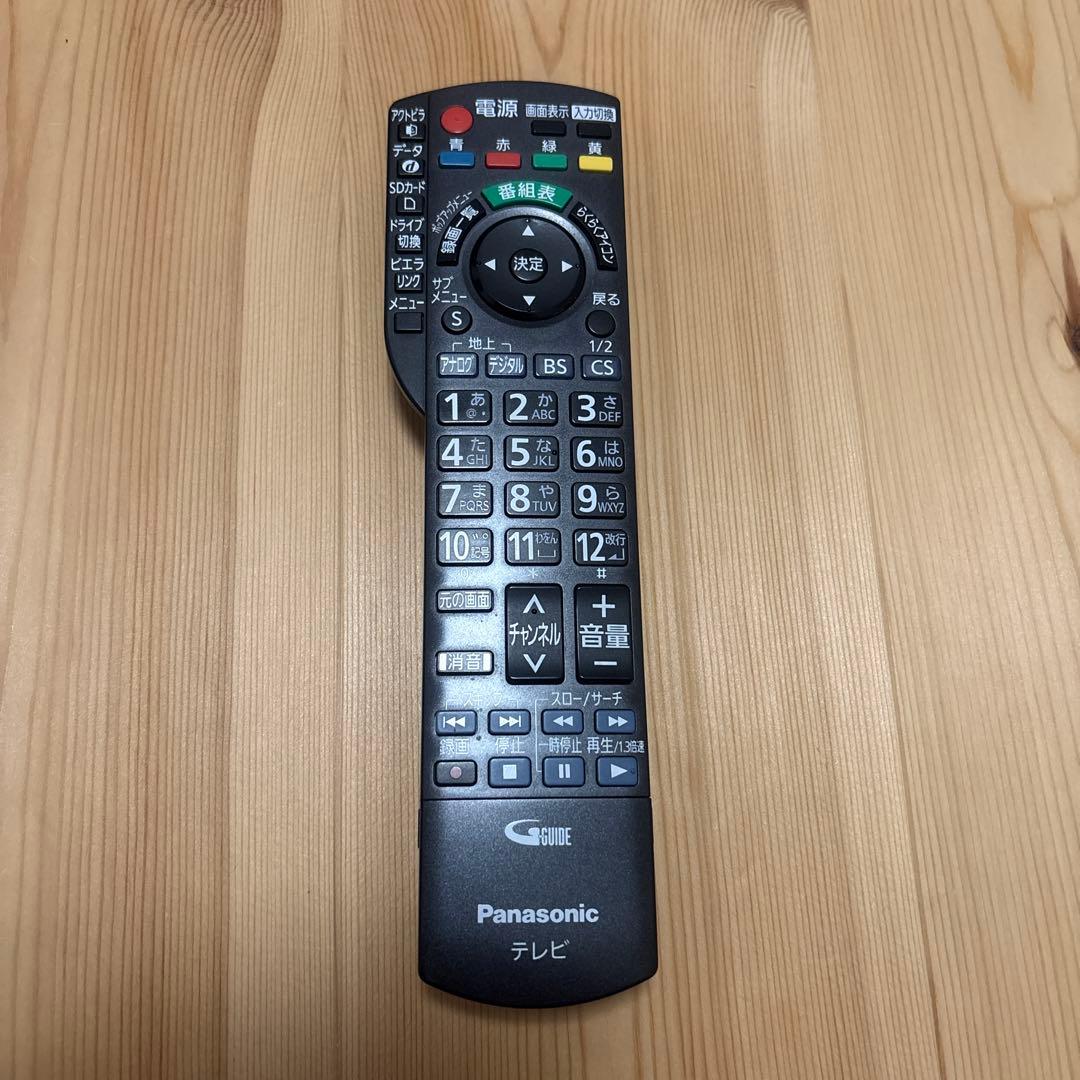 Panasonic VIERA液晶テレビ 本体　リモコン