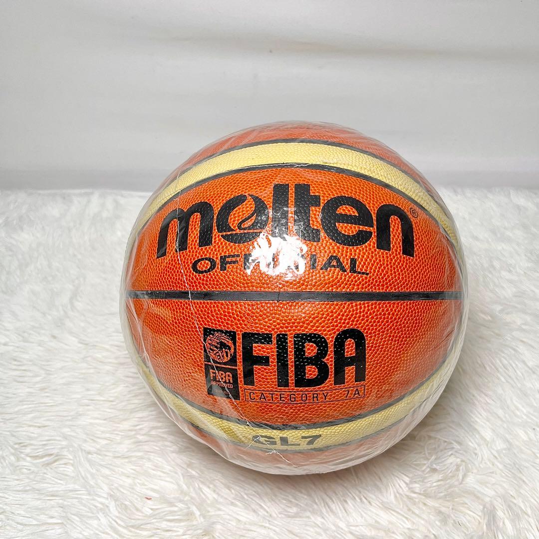【未使用】moltenモルテン GL7 7号球 FIBA公認 JBA検定球