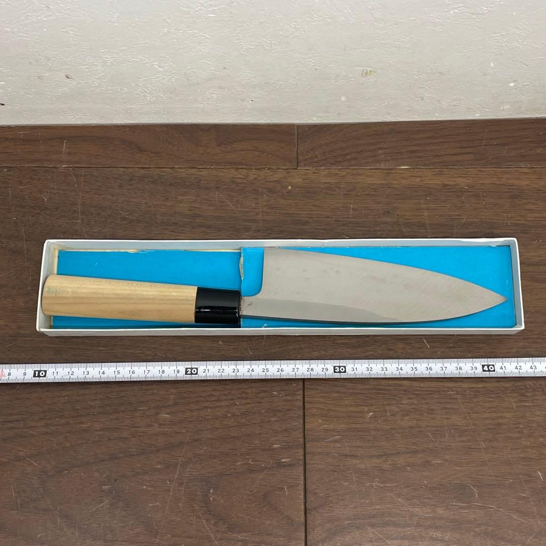 ECK37b 特別正鋼 御料理庖丁 出刃 登録 堺清廣 別打 料理 和包丁 刃物