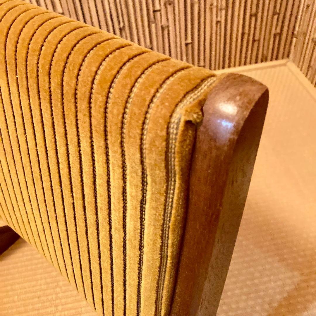 昭和レトロ 高級 和風 折りたたみ座椅子　 アンティーク 2脚セット