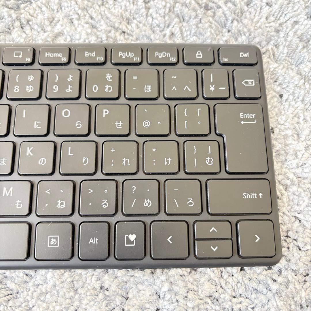 【美品】Microsoft Designer Compact Keyboard黒