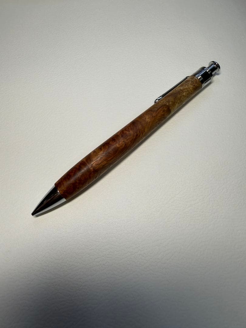 工房楔　ペンシル楔　花梨紅白(こぶ杢)