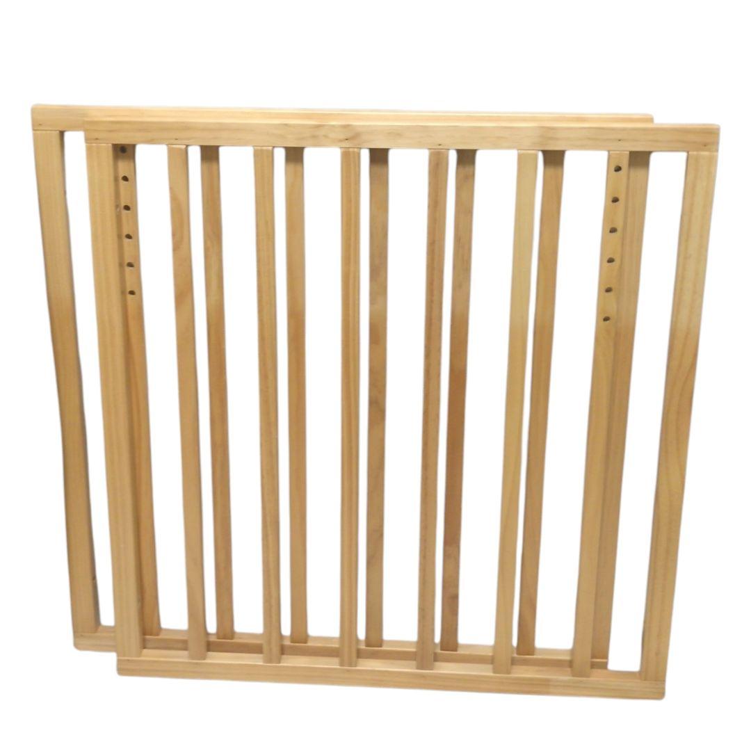 大和屋 そいねーる3 ベビーベッド 木製 ナチュラル 高さ調整可 説明書付き