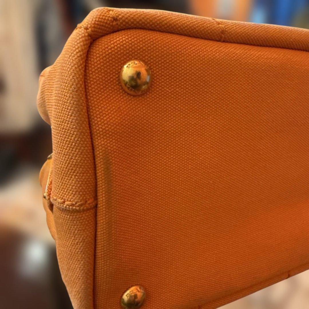 本日即決限定価格　プラダカナパミニオレンジ