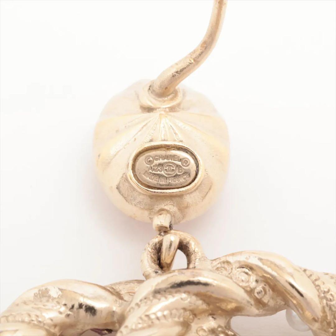 CHANEL ピアス A23B ココマーク　パール　ゴールド　ピアス　片耳