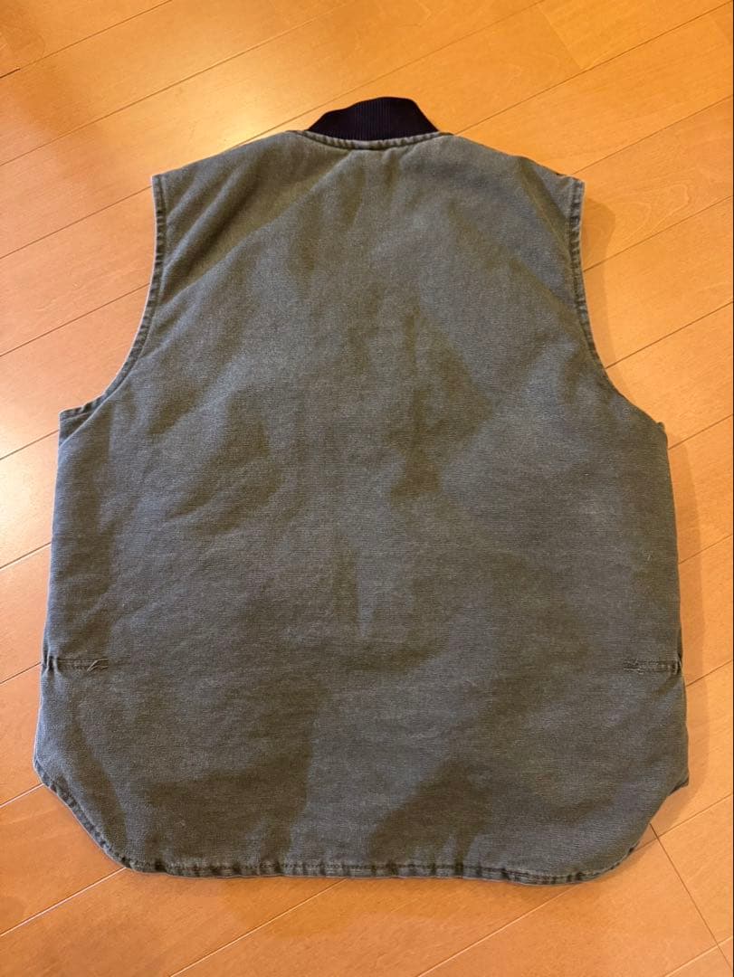 カーハート ベスト V02 MOS モス　USA製　腰ゴム