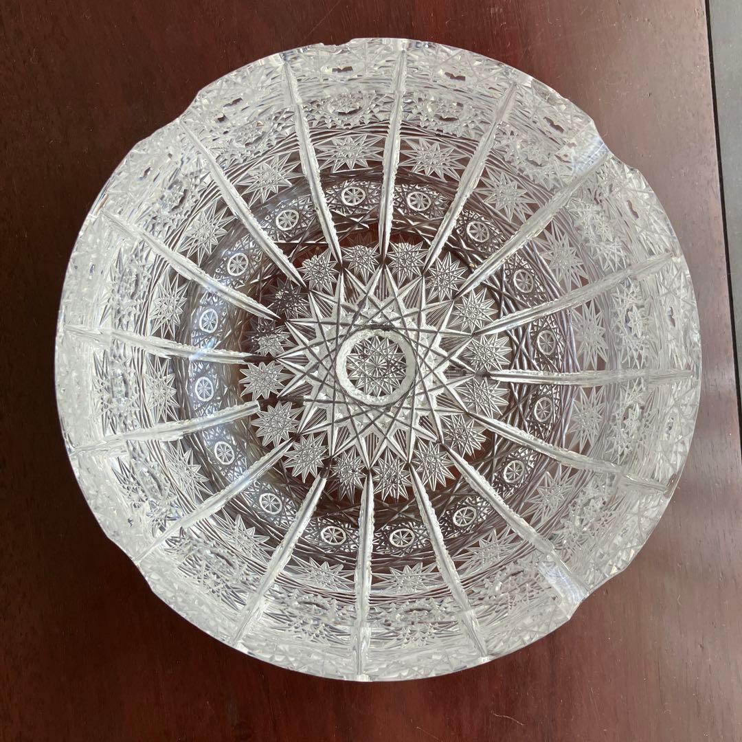 ボヘミヤグラス　灰皿