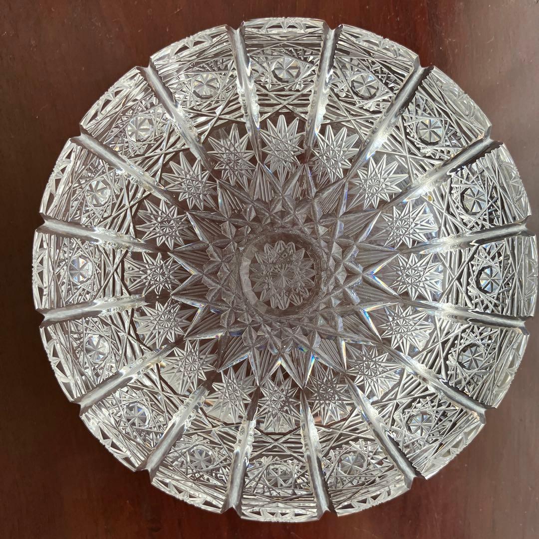 ボヘミヤグラス　灰皿