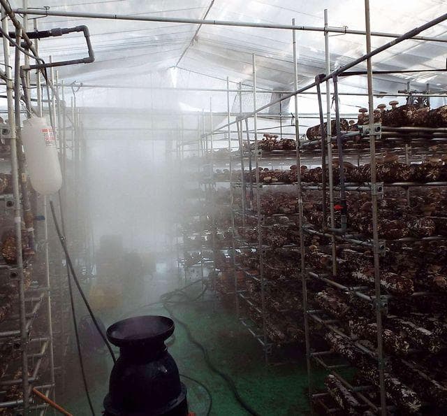 遠心式加湿器MT5500型　3,500cc/時の豊富な噴霧量