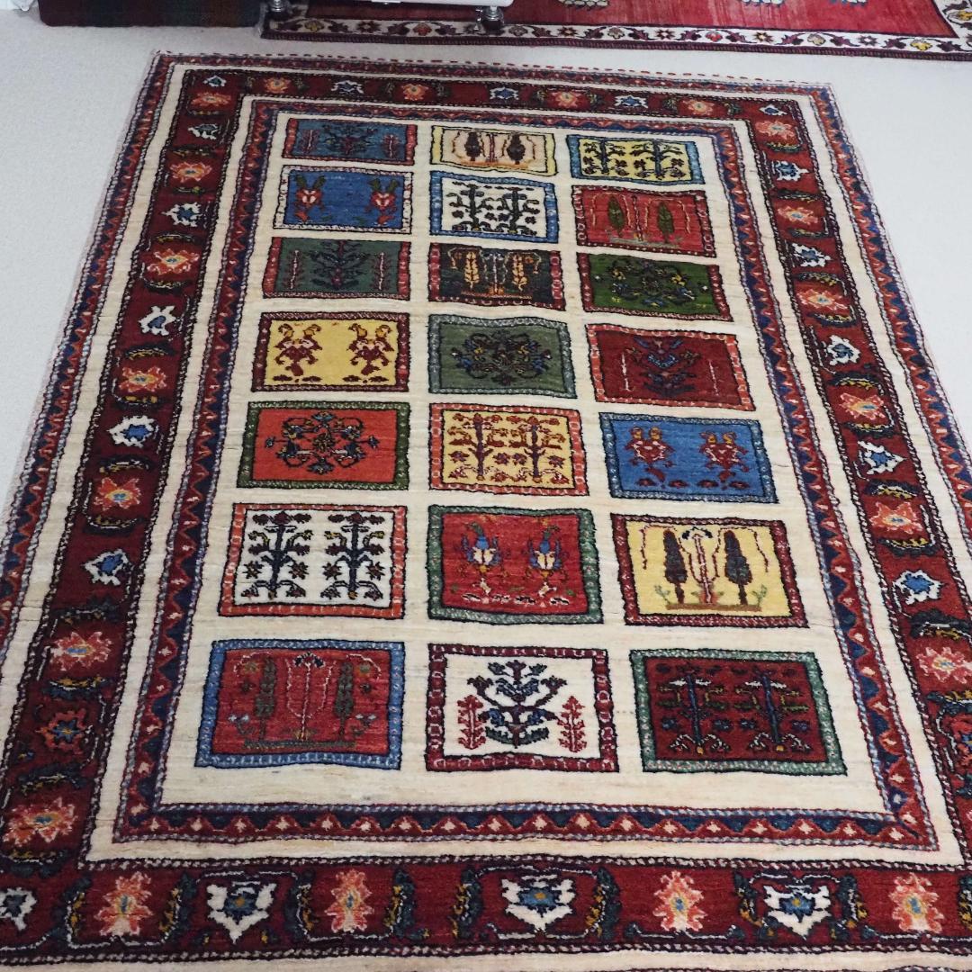 ゾランヴァリ　ギャッベ（中判）ルリバフ　174×119ｃｍ