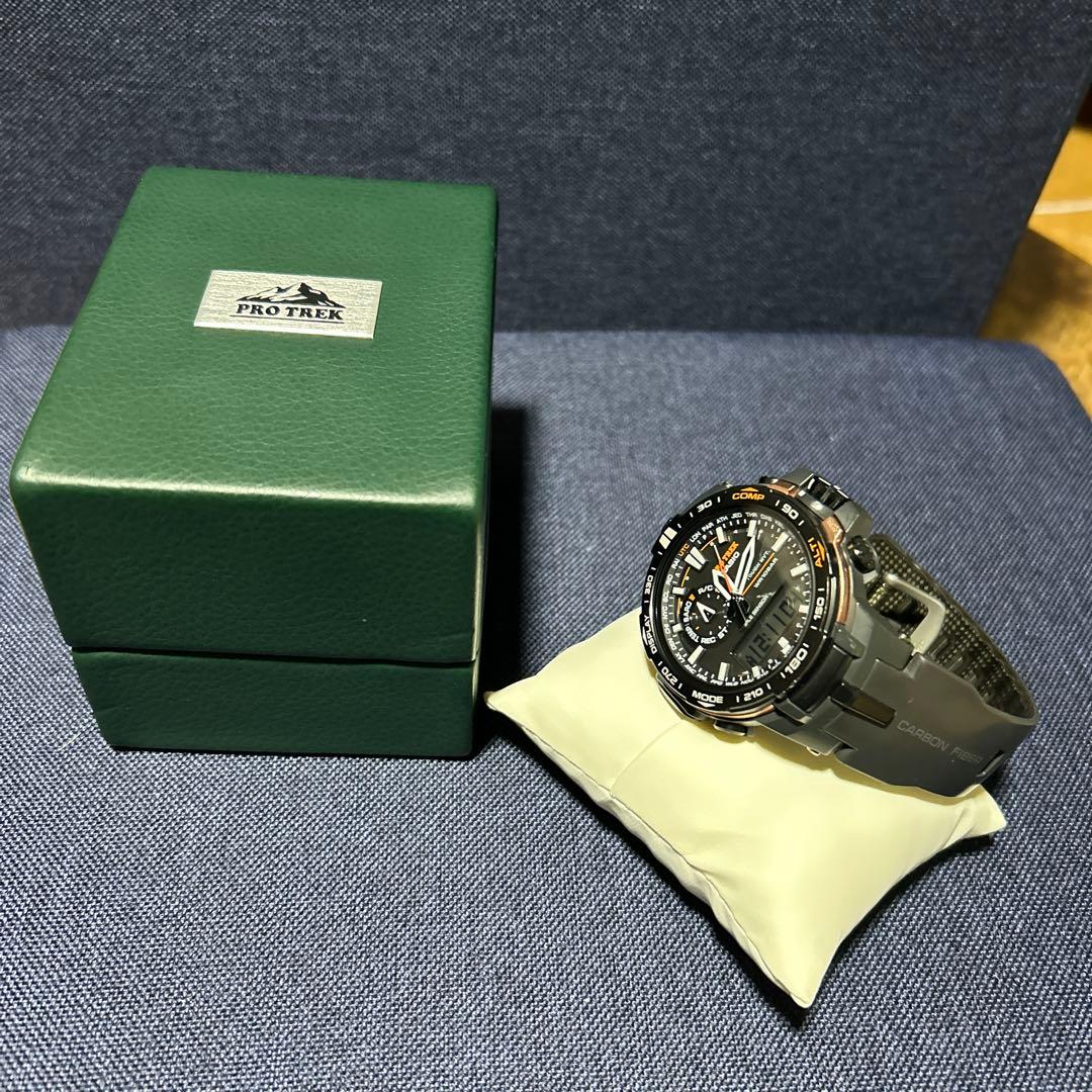 美品 CASIO PROTREK PRW-6000Y 電波ソーラー