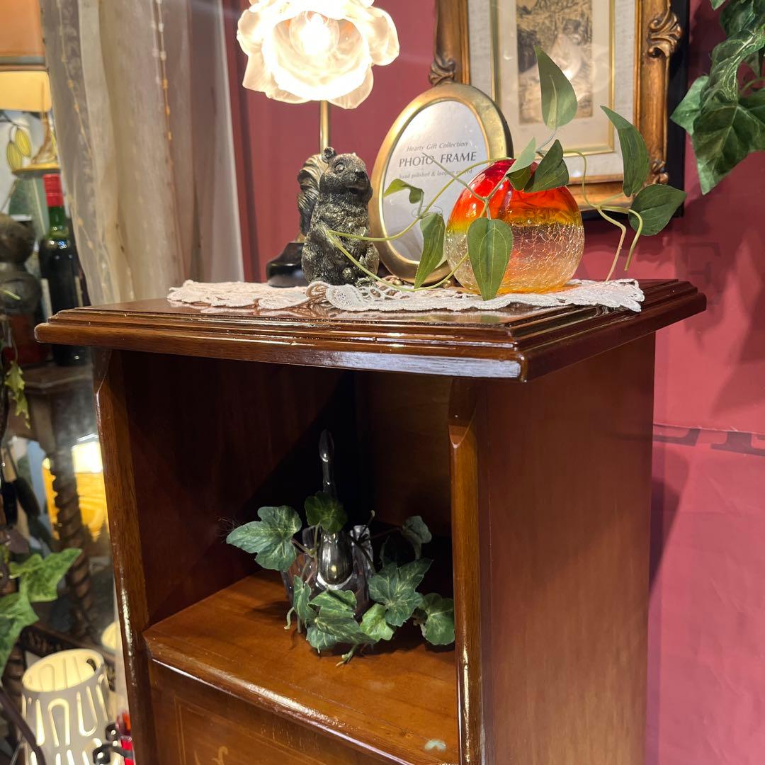 Sale イタリアン アンティークPT 象嵌　３DRコンパクト　キャビネット