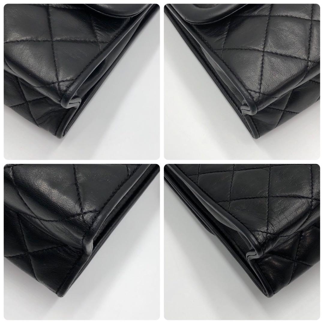 ［美品］シャネル　マトラッセ　フリンジ　ココマーク　チェーン　ショルダーバッグ