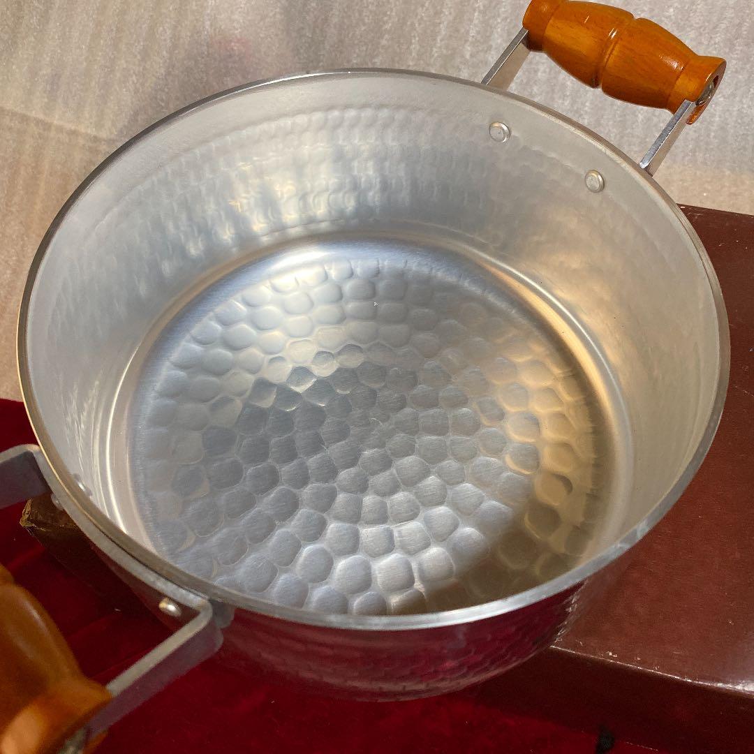 立山アルミ　両手鍋