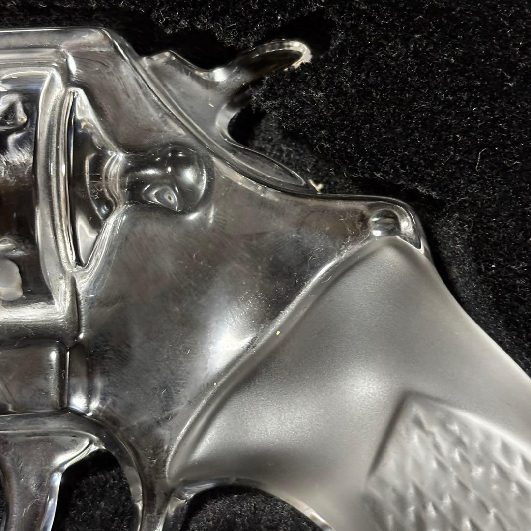 美品 ロイヤル ド シャンパーニュ リボルバー 銃 クリスタル ガン