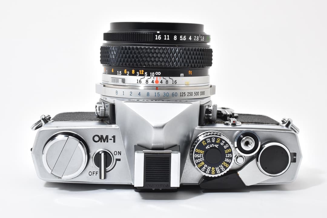 Olympus OM-1 50mm F1.8 露出計スマホアプリ 9598