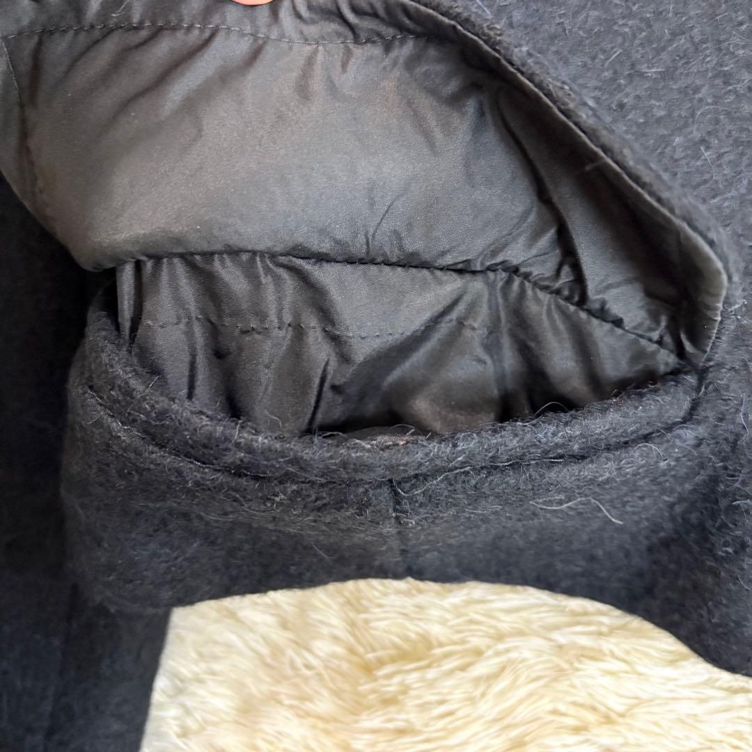 マックスマーラ　Max Mara アルパカ混　3way コート ブラック