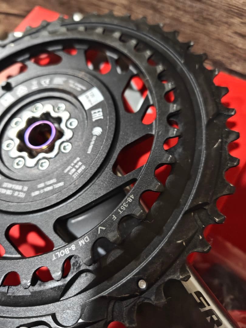 パーツ sram red axs power meter 48/35t 172,5mm