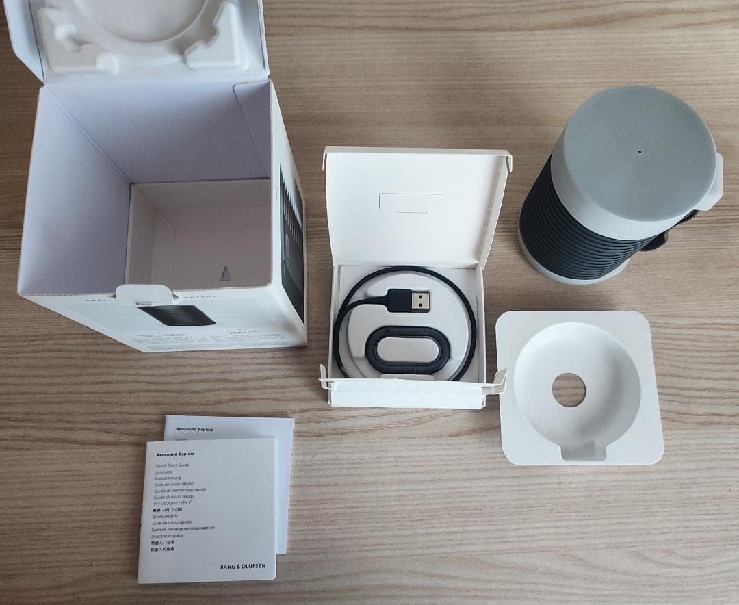 【未使用】Bang & Olufsen スピーカー Explore B&O 黒