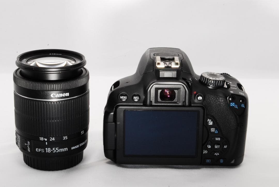 【動作良好】Canon Kiss X6i 標準レンズセット IS STM